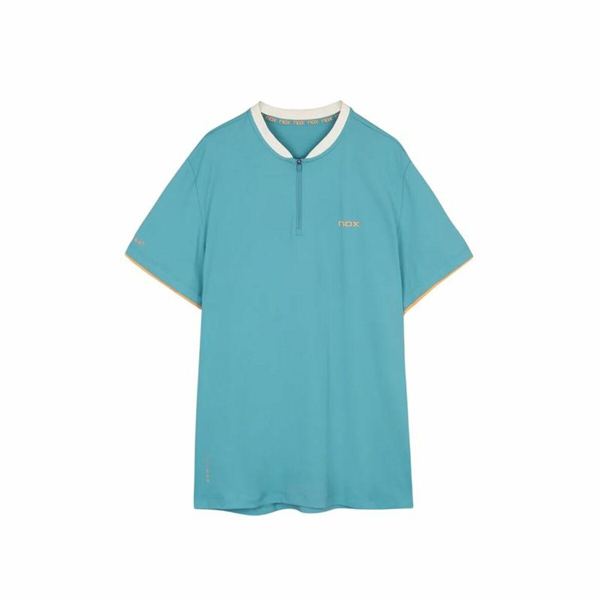 Camiseta de Manga Corta Hombre Nox Pro Turquesa Azul