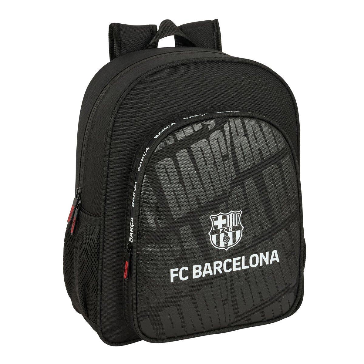 Mochila Escolar F.C. Barcelona Negro 32 x 38 x 12 cm