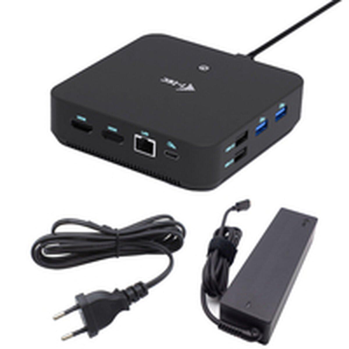 Hub USB i-Tec C31TRIVIDPRO100W Negro 100 W