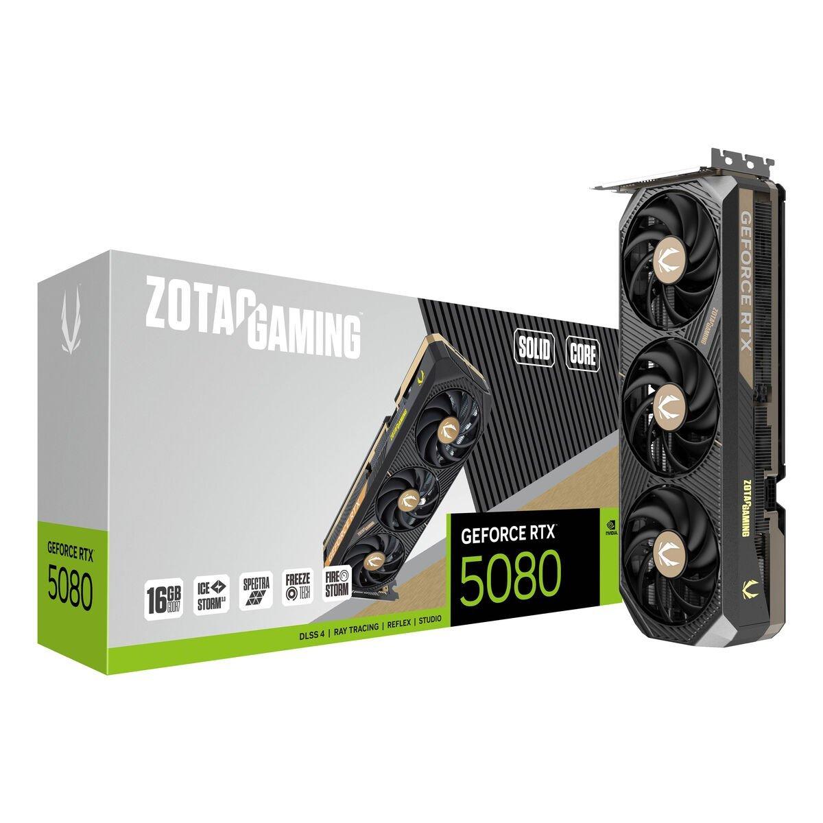 Tarjeta Gráfica Zotac GeForce GEFORCE RTX 5080 16 GB GDDR7