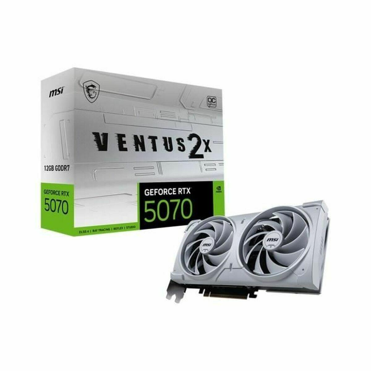 Tarjeta Gráfica MSI nvidia geforce rtx 5070 12 GB