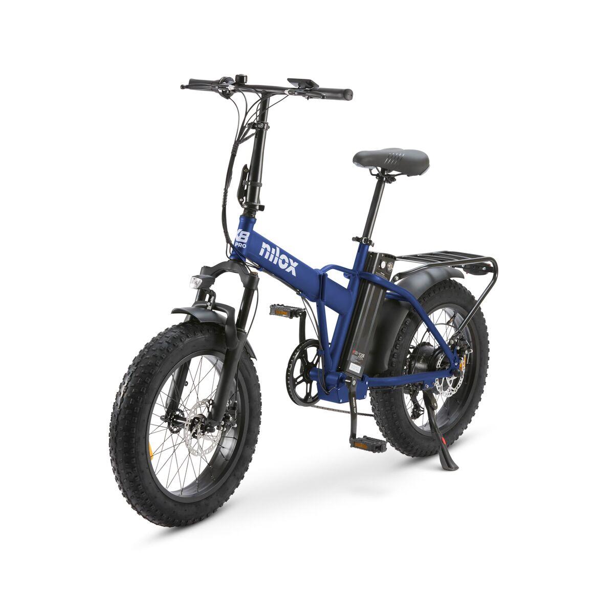Bicicleta Eléctrica Nilox X8 PRO Azul 250 W 10 Ah 20"
