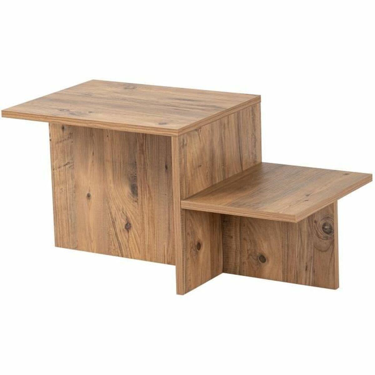 Mesa de Centro Harmony Marrón 80 x 40 x 40 cm