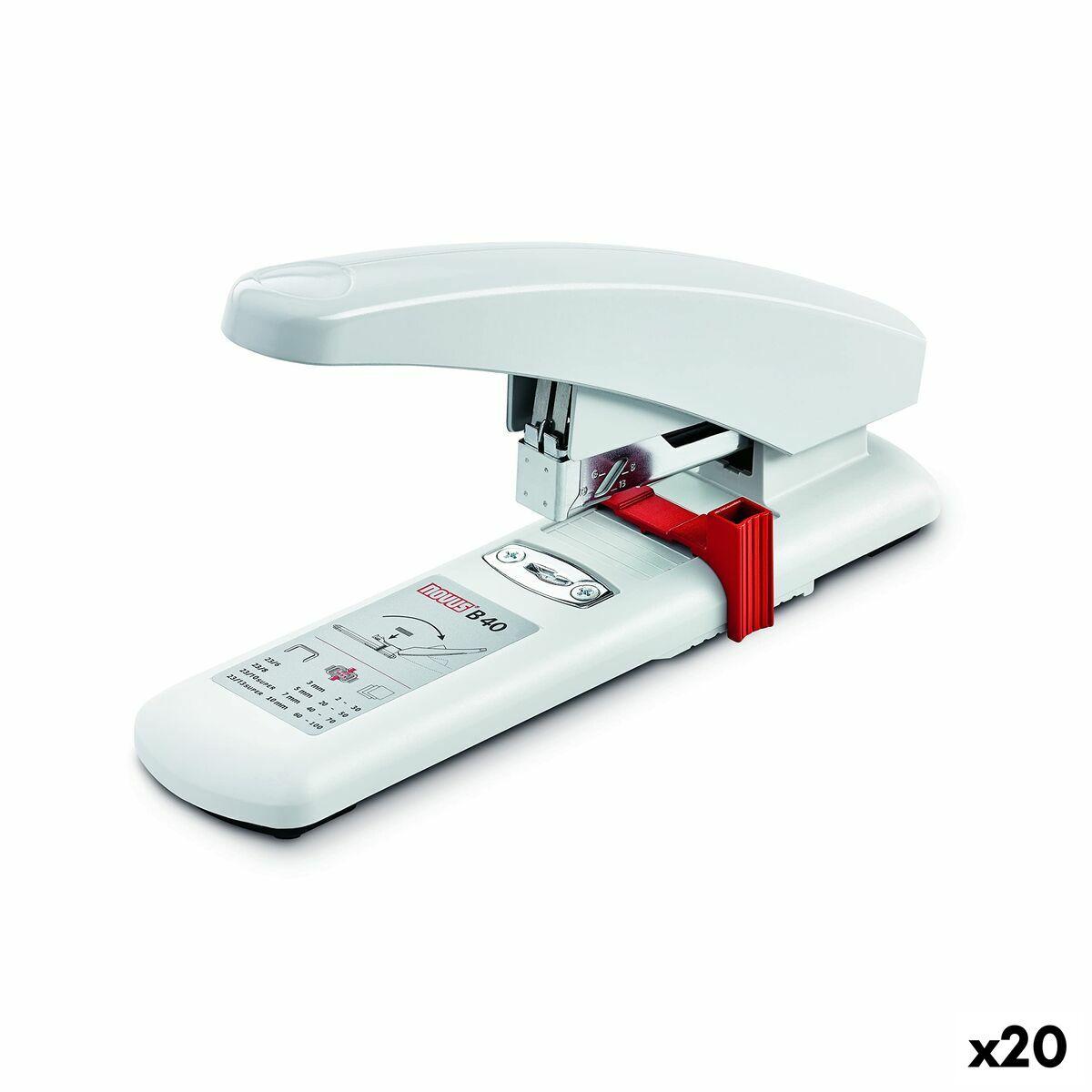 Grapadora Novus B40 Gris (20 Unidades)