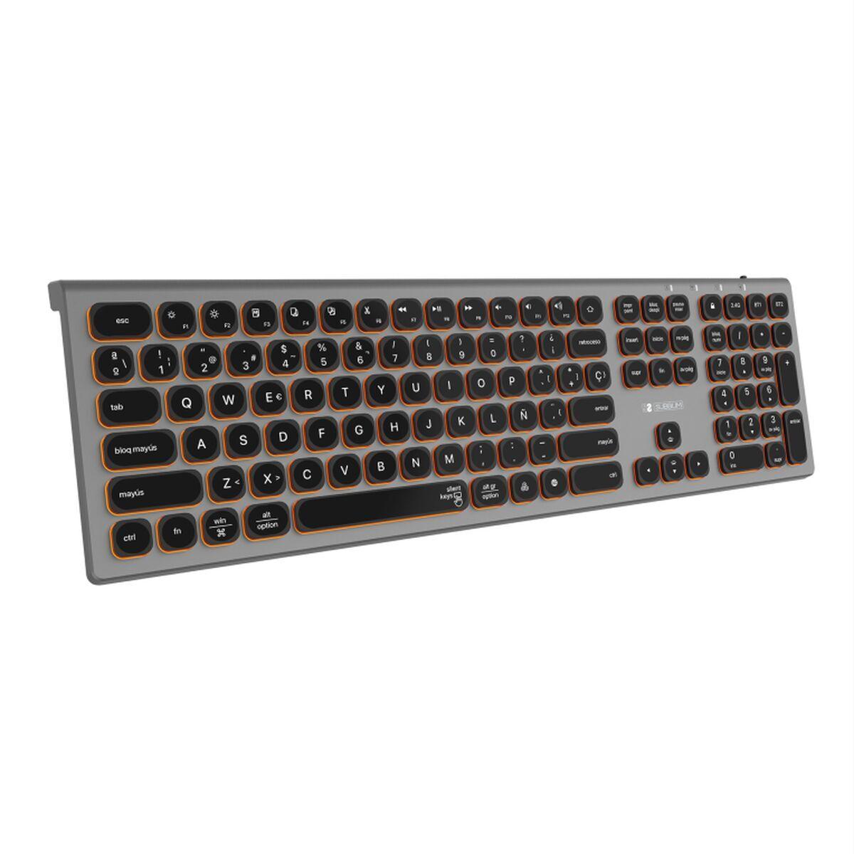 Teclado Bluetooth Subblim SUBKB-3MIE310 Negro