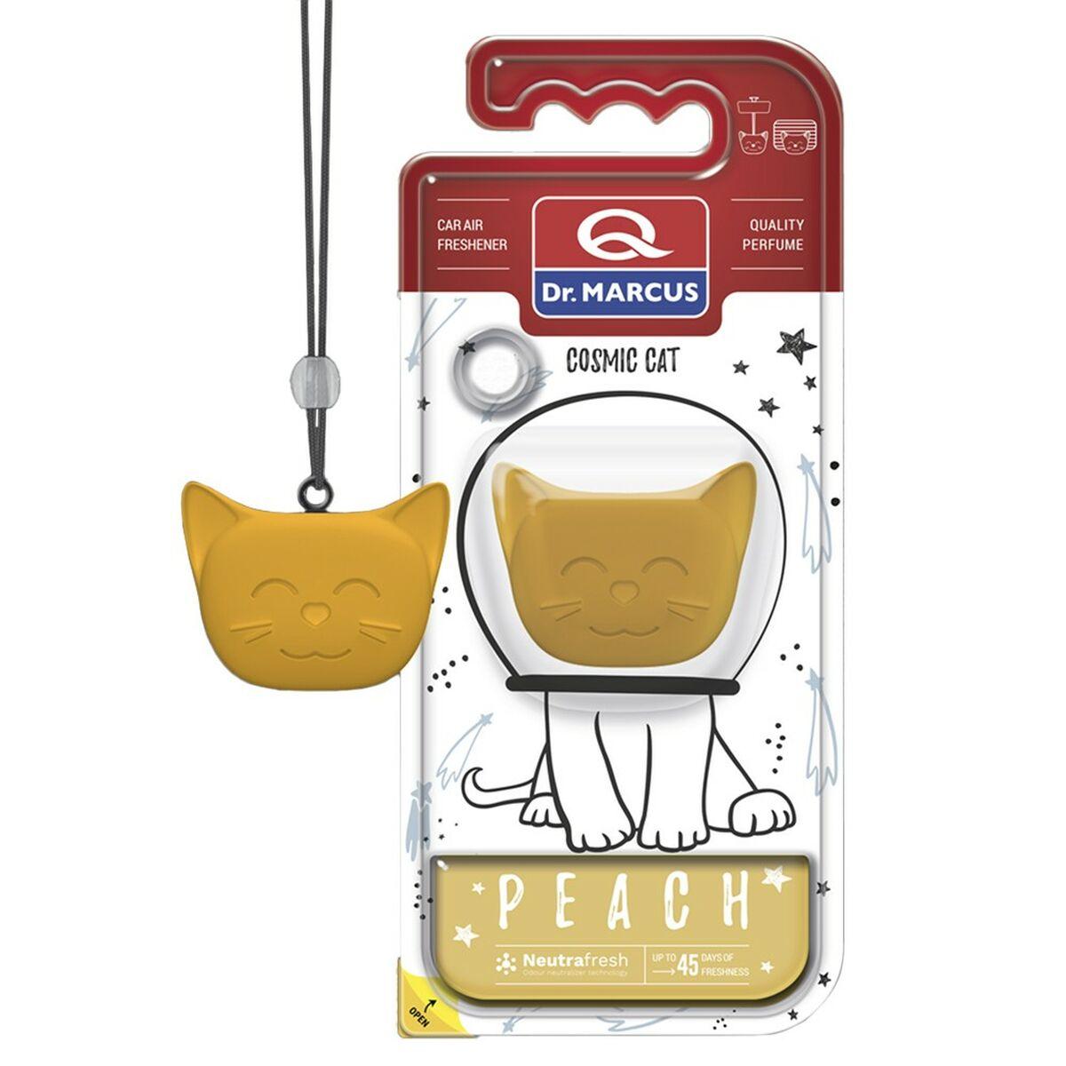 Ambientador para Coche Dr Marcus Cosmic Cat Melocotón Plástico Colgante