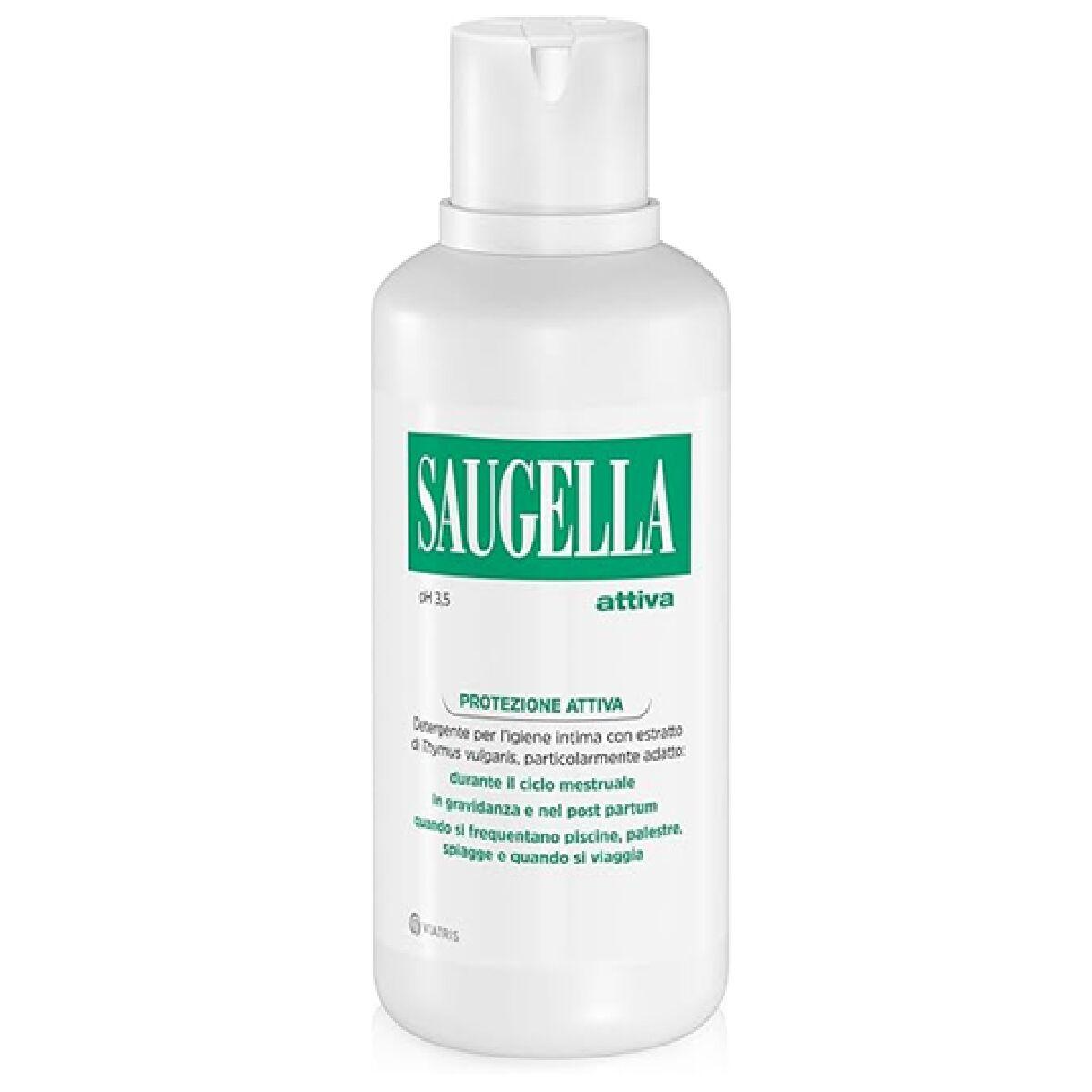 Jabón Íntimo Saugella Attiva 500 ml