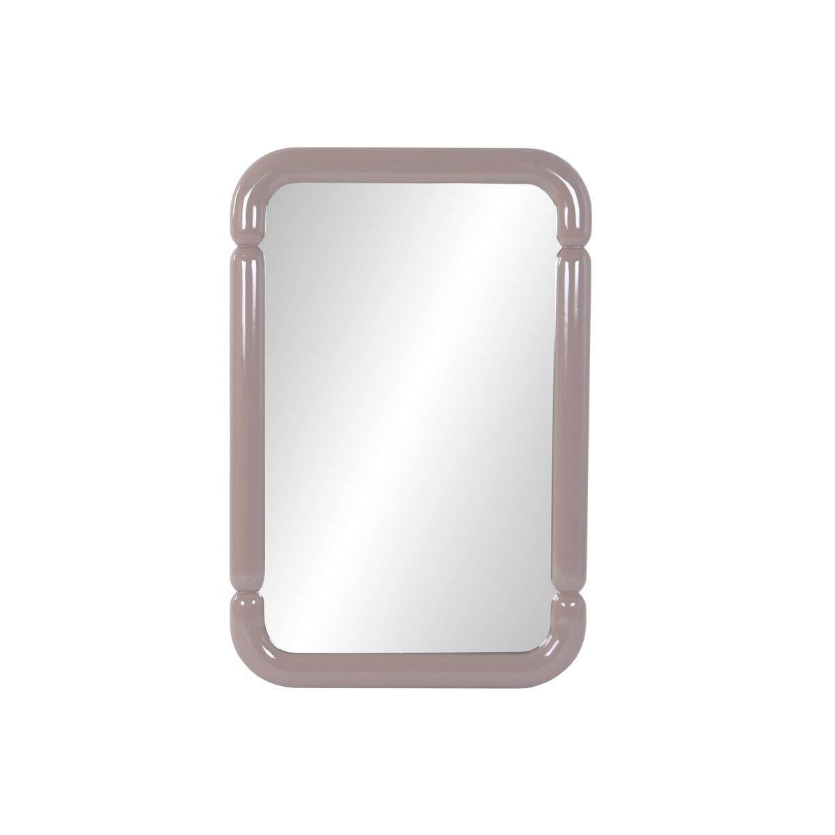 Espejo de pared Home ESPRIT Rosa claro Moderno Lacado 70 X 4 X 106 CM