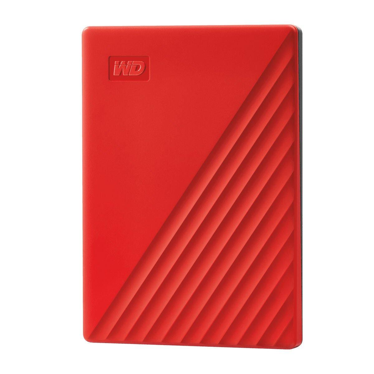 Disco Duro Externo Western Digital My Passport Rojo 4 TB HDD