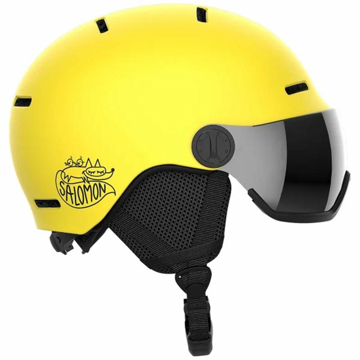 Casco de Esquí Salomon L47259500 Amarillo Infantil Unisex 49-53 cm
