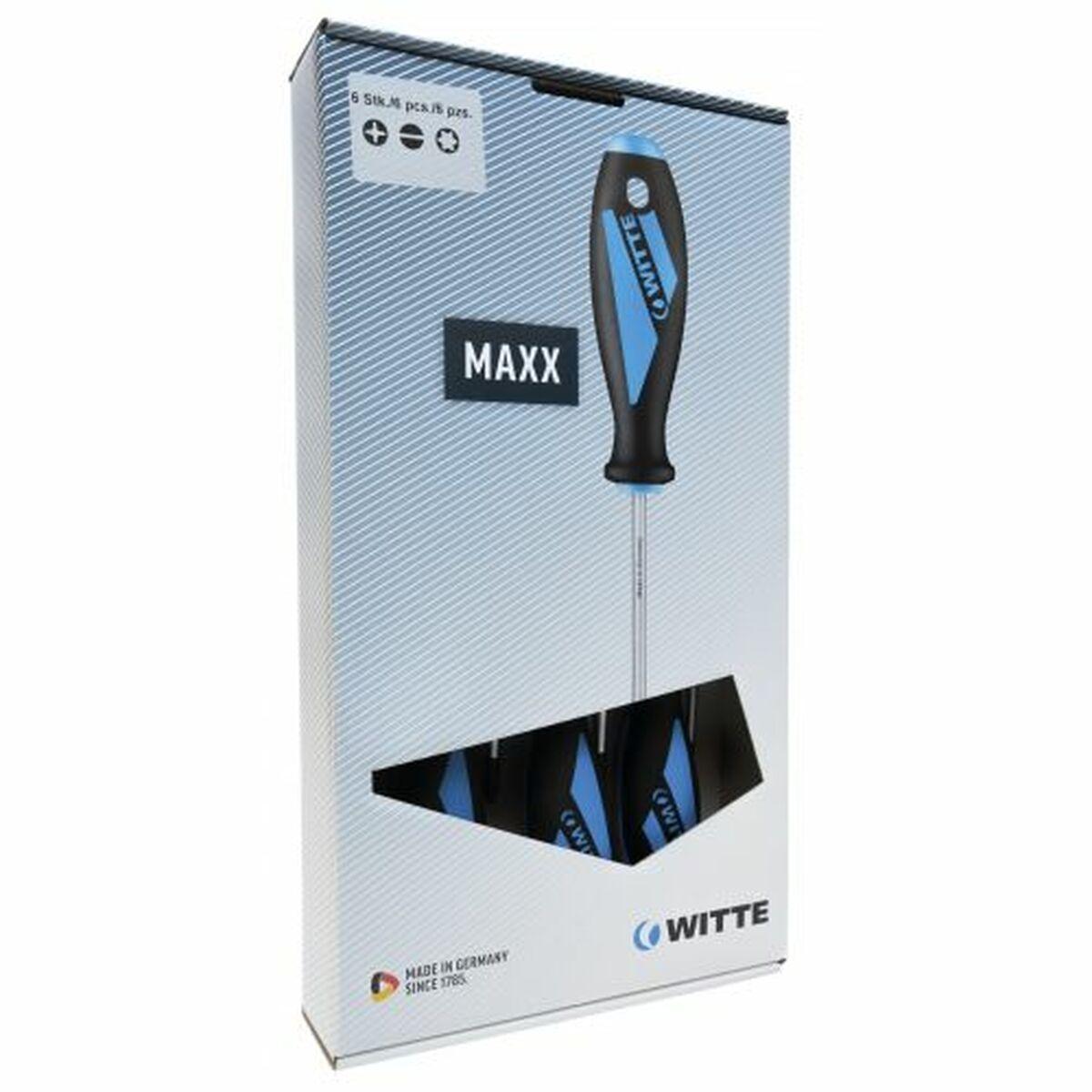 Set de Destornilladores WITTE Plana PZ 6 Piezas