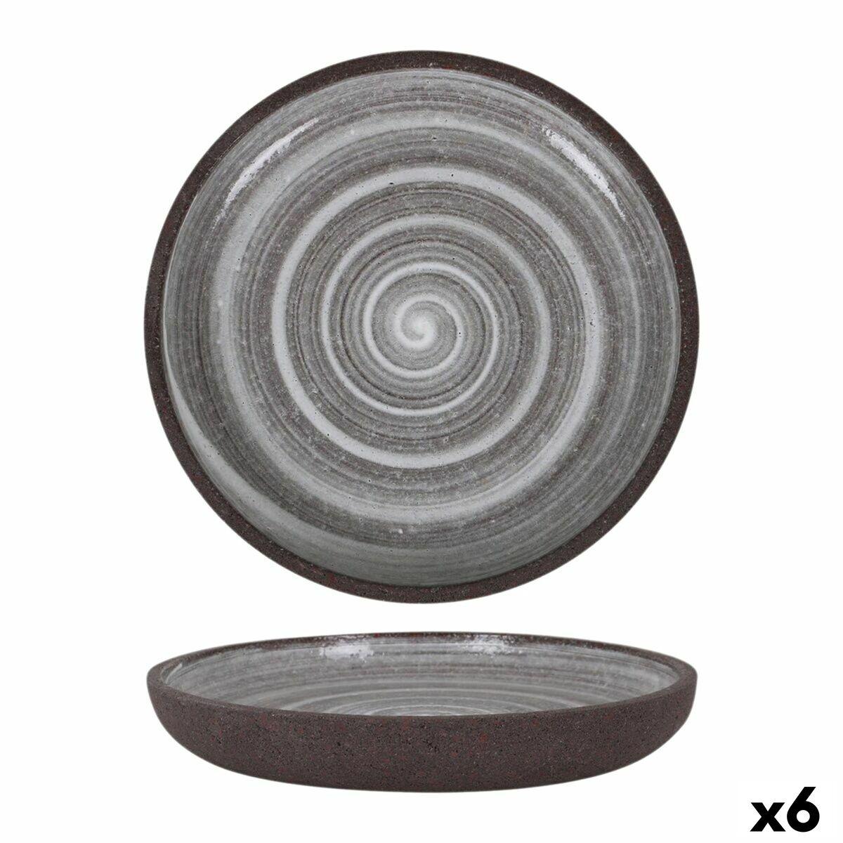 Plato Llano Krakatoa Ø 20 cm (6 Unidades)