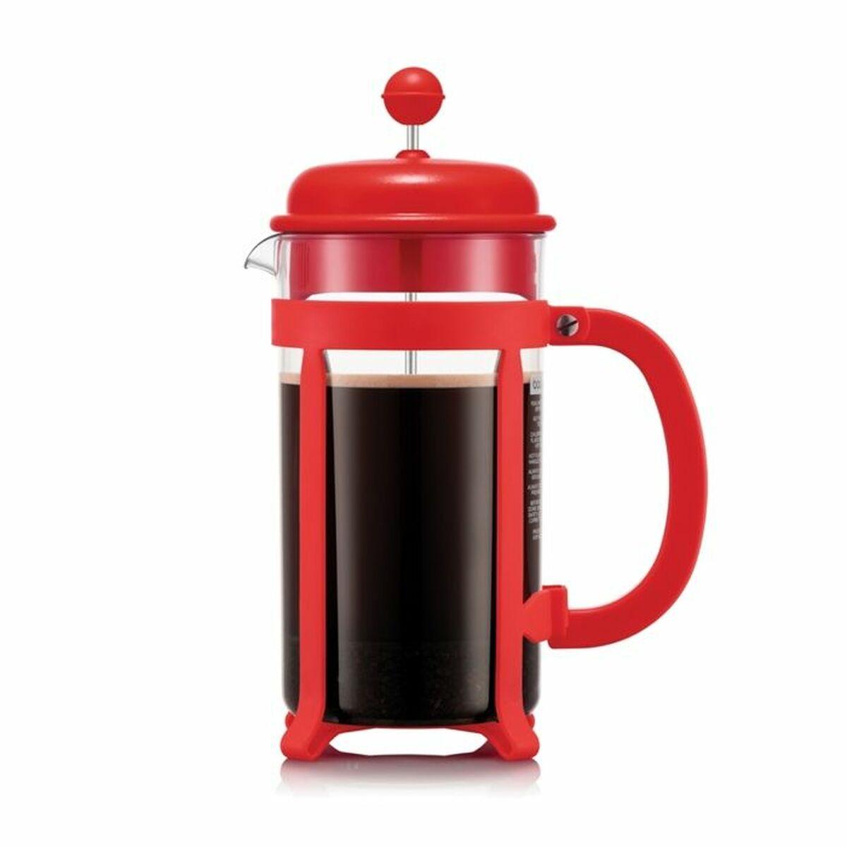 Cafetera de Émbolo Bodum Rojo 1 L 8 Tazas