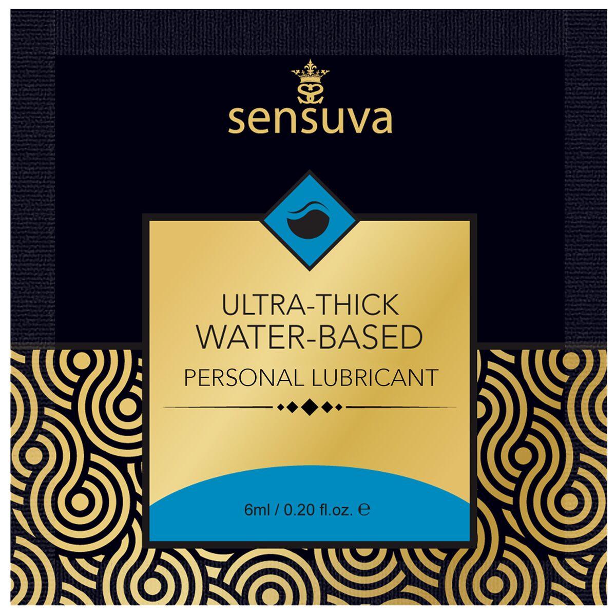 Lubricante Sensuva Sin aroma 6 ml