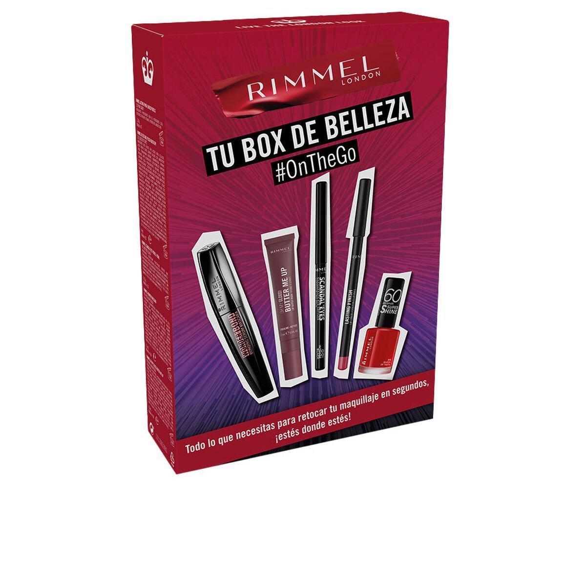 Set de Maquillaje Rimmel London OnTheGo 5 Piezas