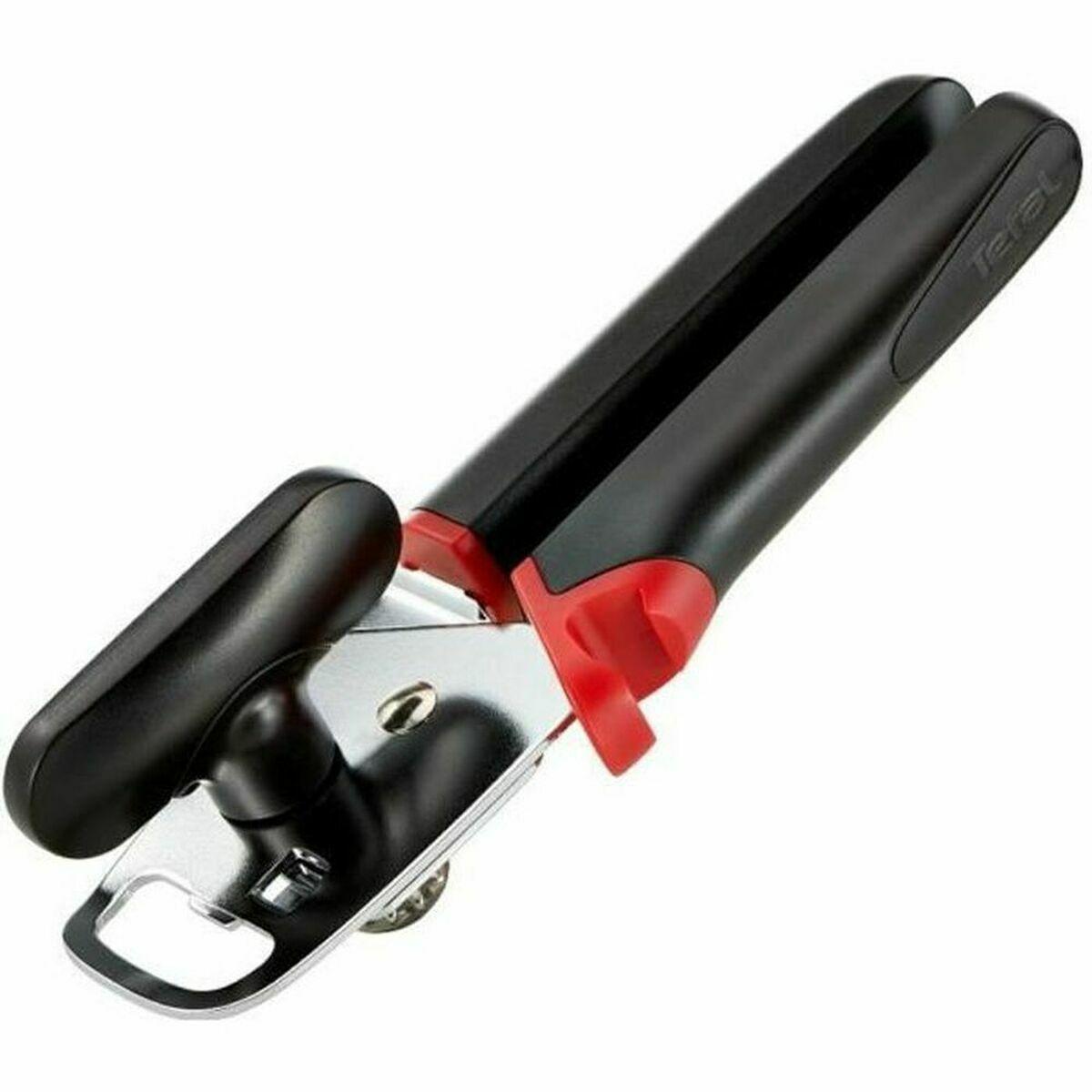 Abrelatas Tefal K2070514 Negro Metal Acero Inoxidable Acero