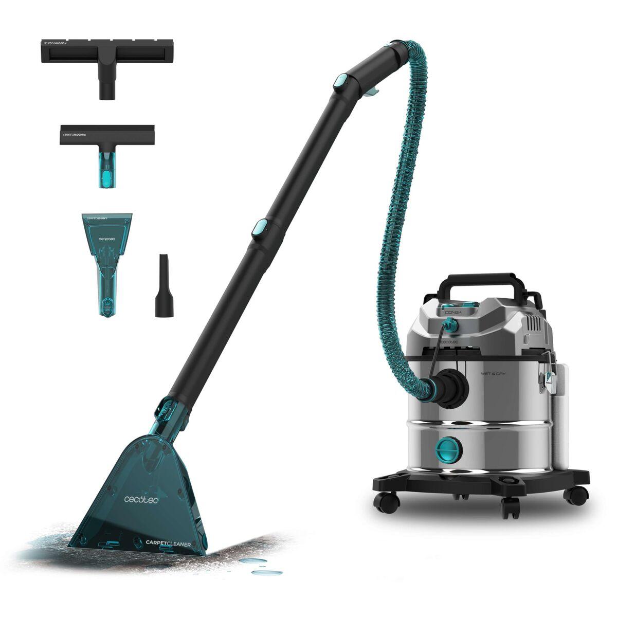 Aspiradora en seco y húmedo Cecotec CarpetClean 20000 Pro Ultra 1600 W 1380 W 21 KPA 20 L