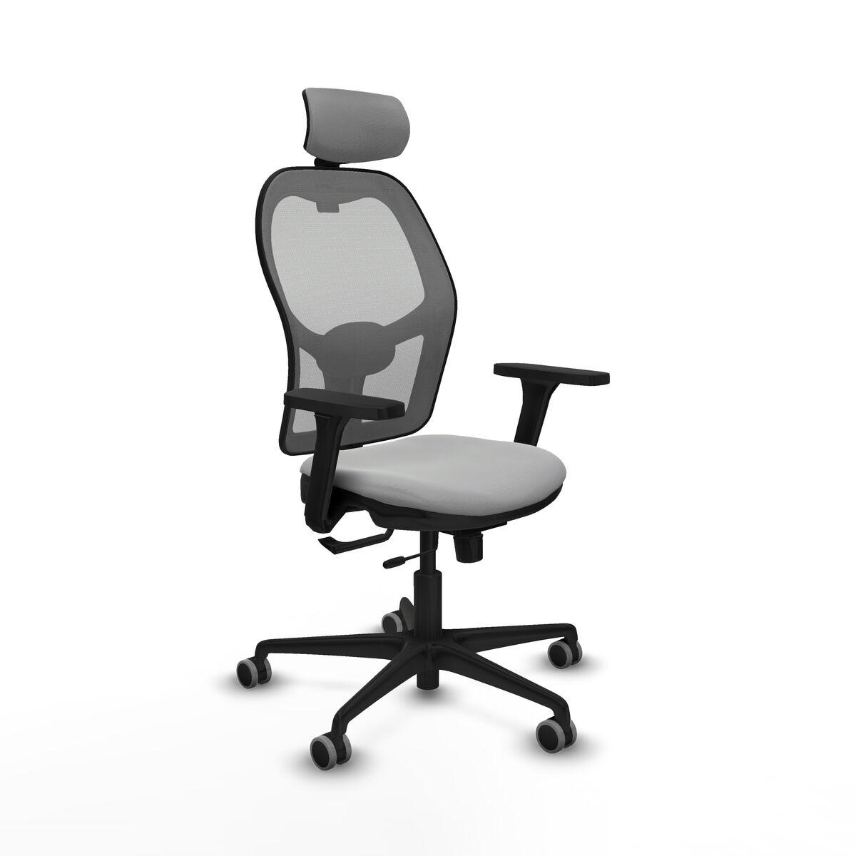 Silla de Oficina con Cabecero Jorquera Piqueras y Crespo 3D036G2 Gris claro