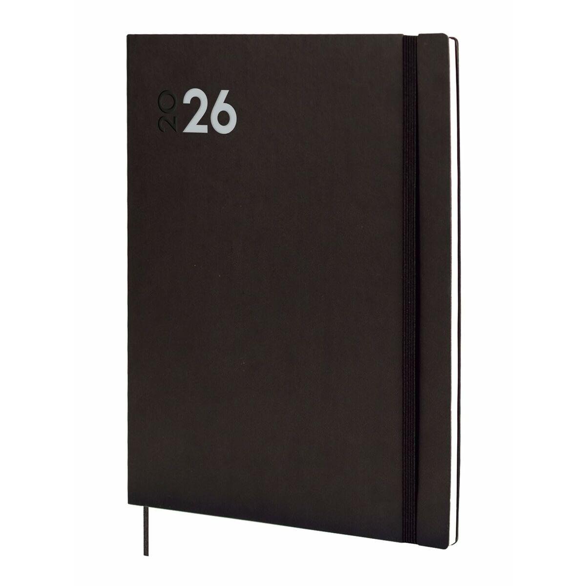 Agenda Finocam Negro 21 x 27 cm