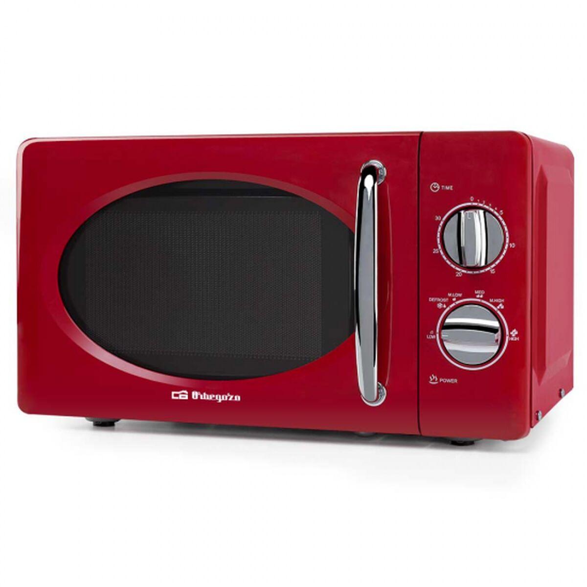 Microondas Orbegozo MI-2020 Rojo 700 W 20 L