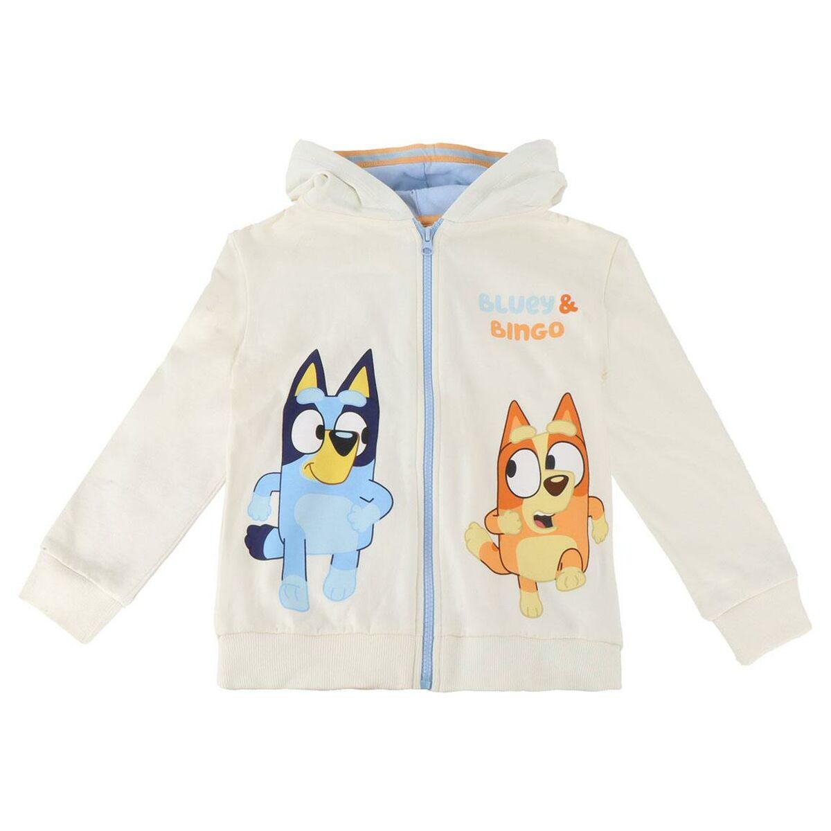 Sudadera con Capucha Niño Bluey Azul oscuro
