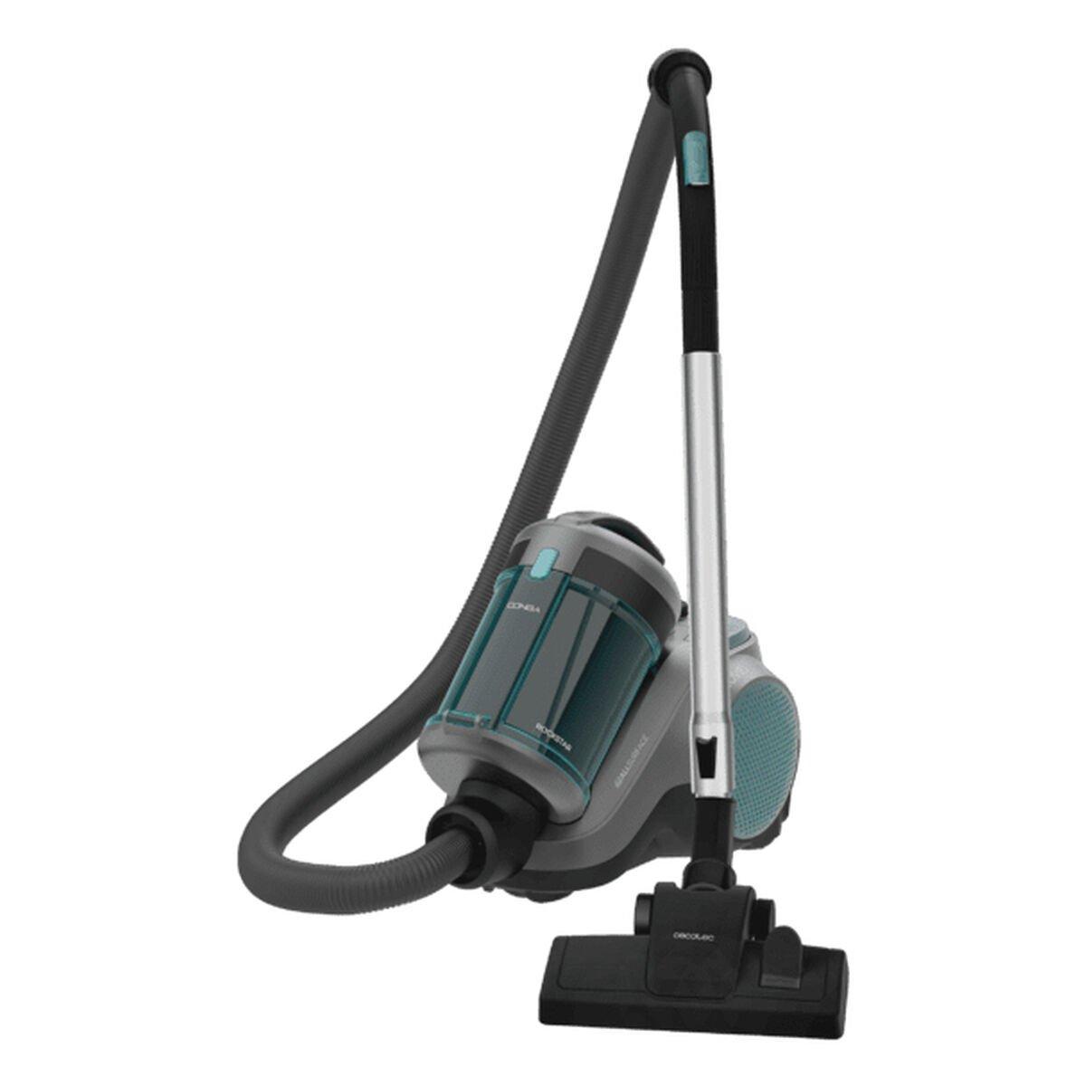 Cecotec Aspirador Conga Rockstar Cyclonic Powerbag 900W 2L Negro/Gris filtro mascotas