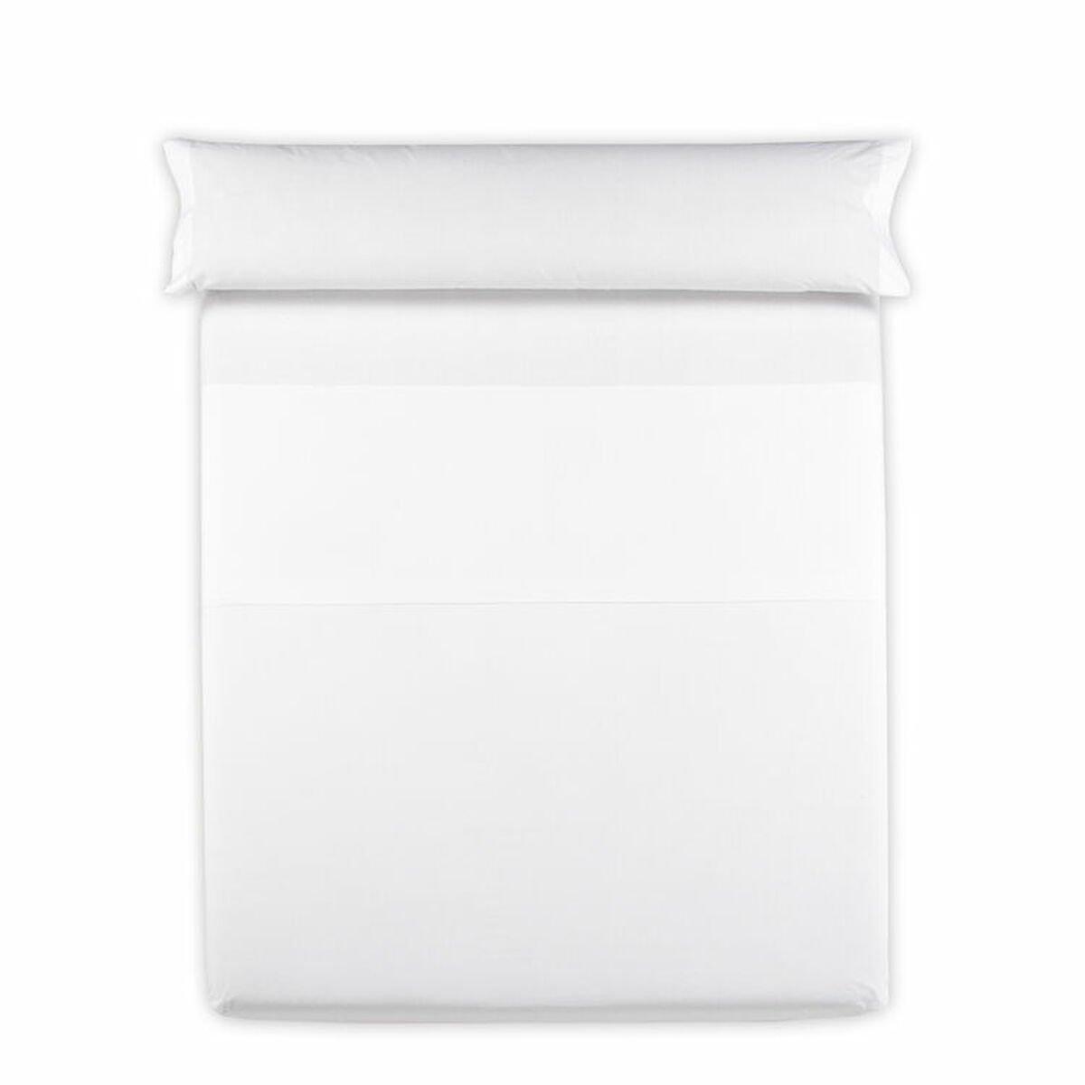 Sábana Encimera Hosteline Mixcolors Blanco Cama de 120
