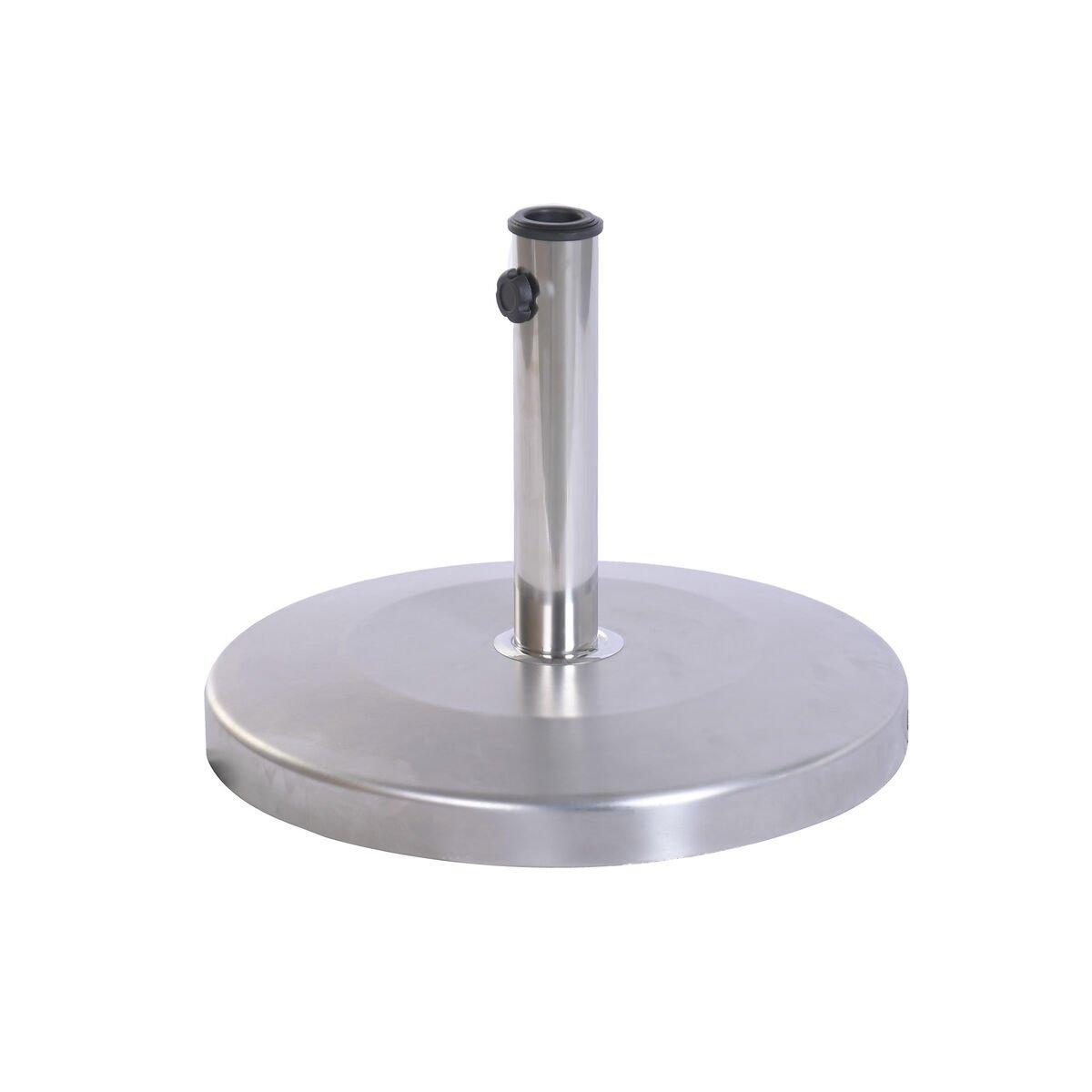 Base para Sombrilla Home ESPRIT Plateado 48 x 48 x 38 cm