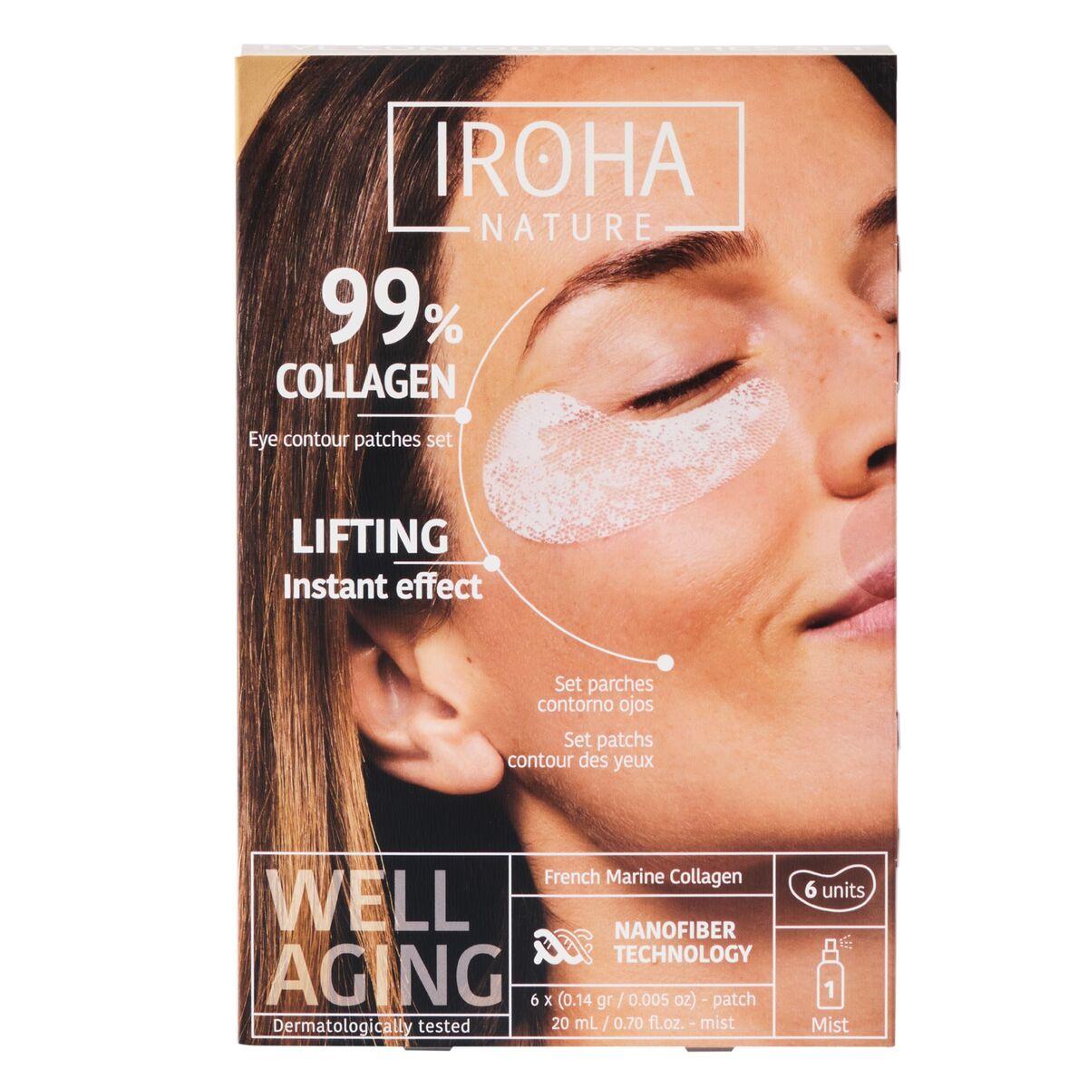 Parches para el Contorno de Ojos Iroha EYE PADS (6 Unidades)