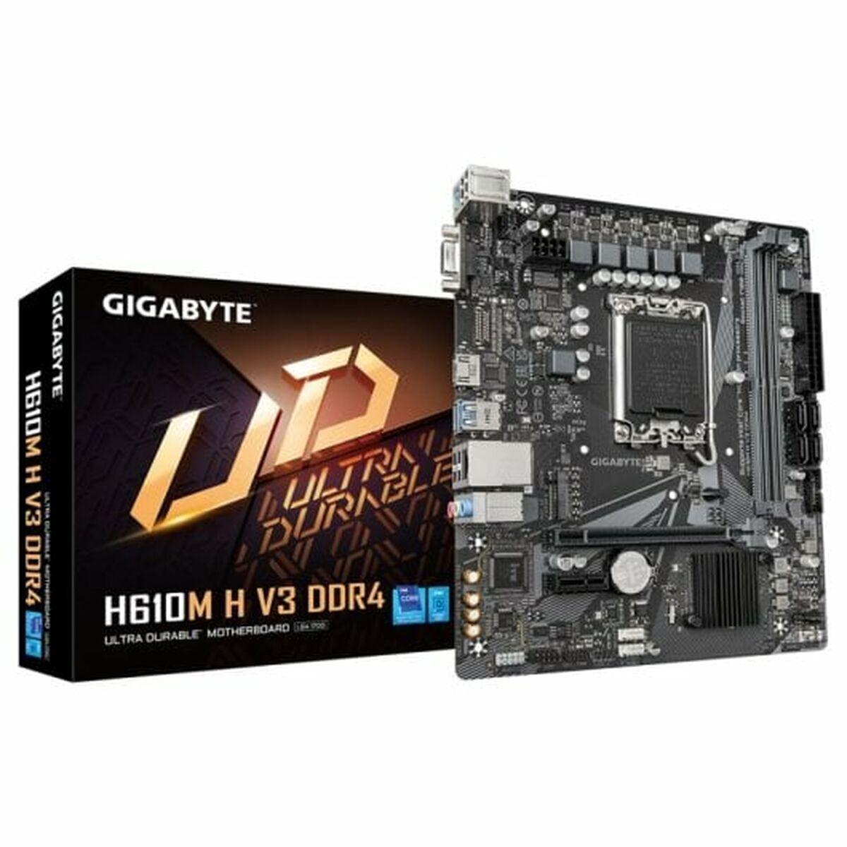 Placa Base Gigabyte H610M H V3 DDR4 LGA 1700