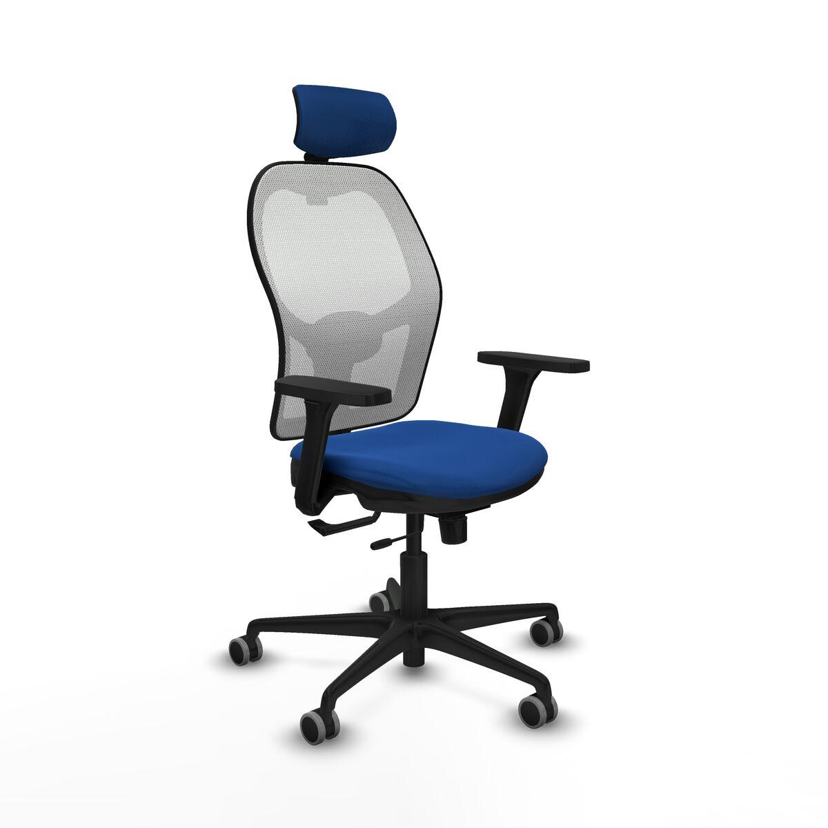 Silla de Oficina con Cabecero Jorquera Piqueras y Crespo 3D036G2 Azul