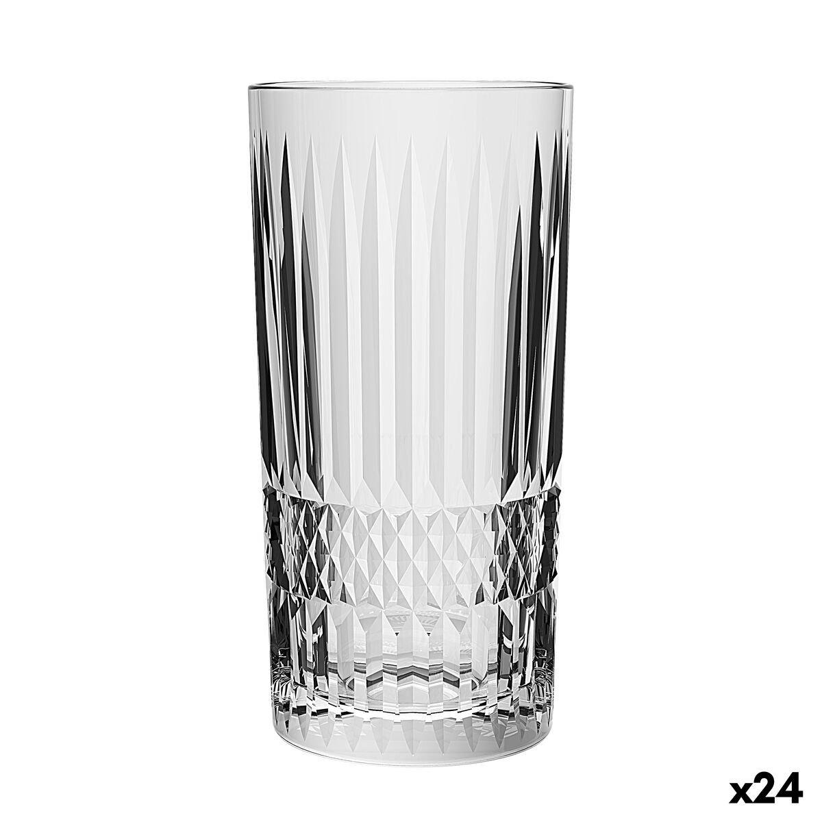 Vaso La Mediterránea Phasai geneve Transparente Vidrio 460 ml (24 Unidades)