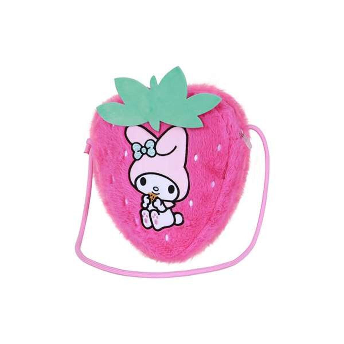 Bolso Bandolera My Melody Rosa 22 x 22 x 8 cm