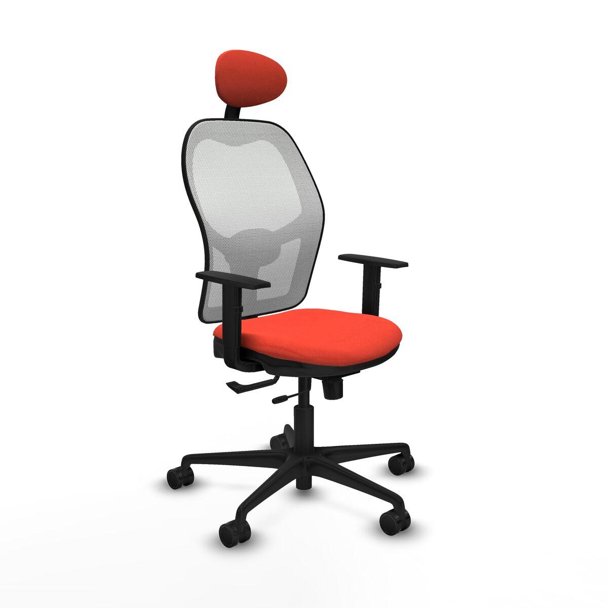 Silla de Oficina con Cabecero Jorquera Piqueras y Crespo 1D036N1 Naranja Oscuro