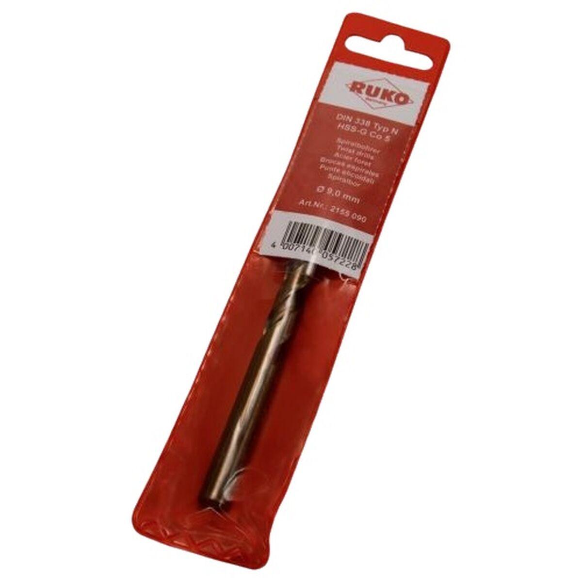 Broca para metal RUKO HSS-Co 5 12 mm