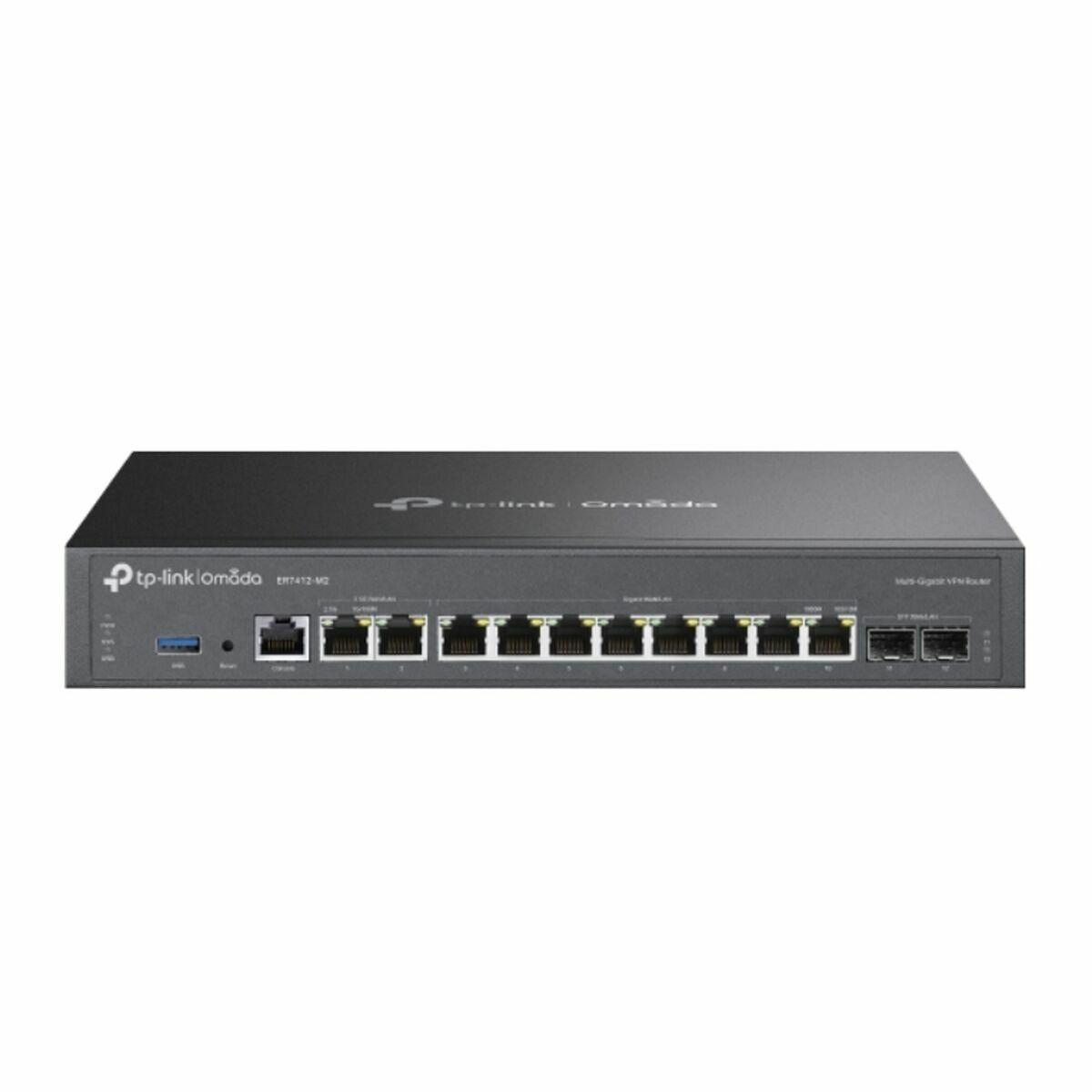 Router TP-Link ER7412-M2 Negro USB RJ45 Ethernet LAN USB x 1
