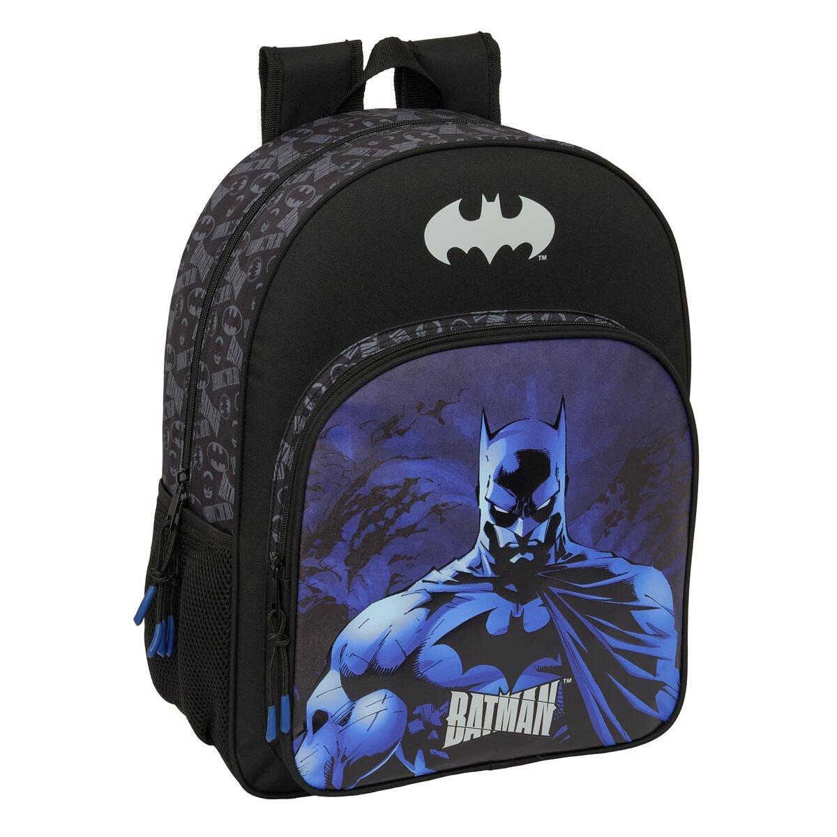 Mochila Escolar Batman Negro 33 x 42 x 14 cm
