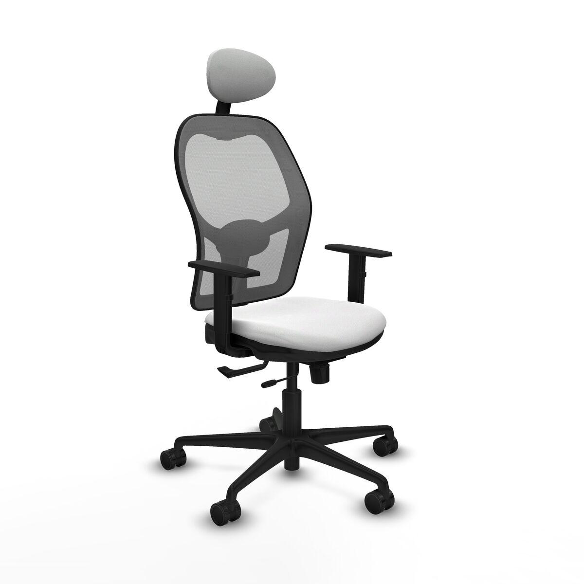 Silla de Oficina con Cabecero Jorquera Piqueras y Crespo 1D036N1 Blanco