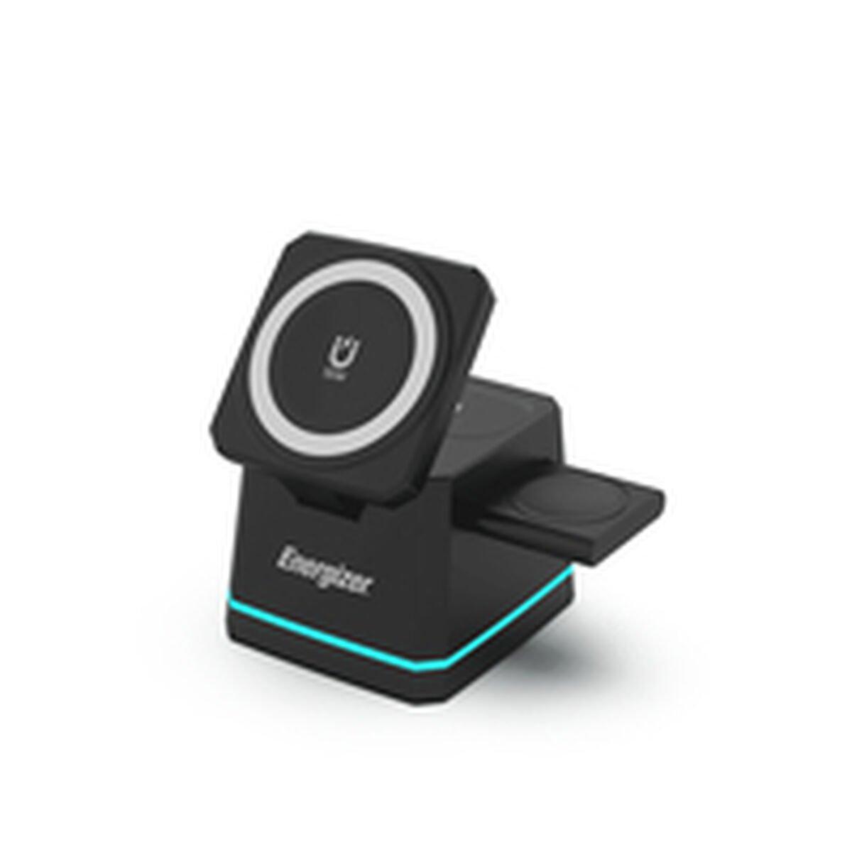 Cargador Inalámbrico Multiposición con Soporte Energizer EWCP30722.5WX_BK_ML Negro
