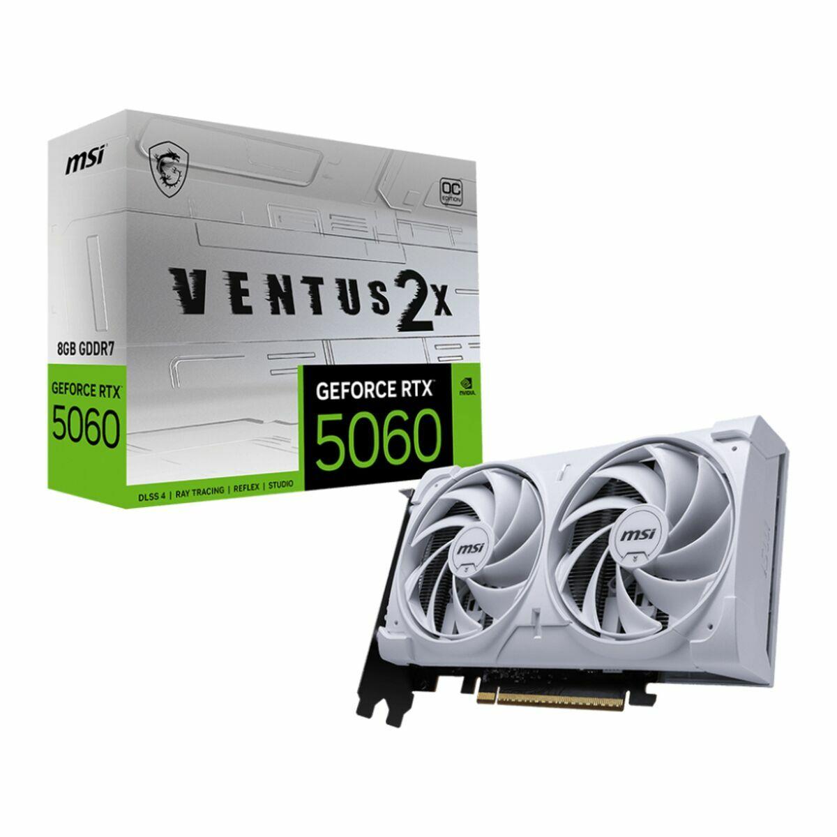 Tarjeta Gráfica MSI 912-V537-003 GEFORCE RTX 5060 8 GB GDDR7