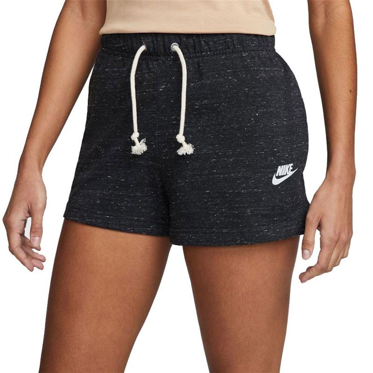 Pantalón Corto Deportivo Nike Sportswear Gym Vintage Negro