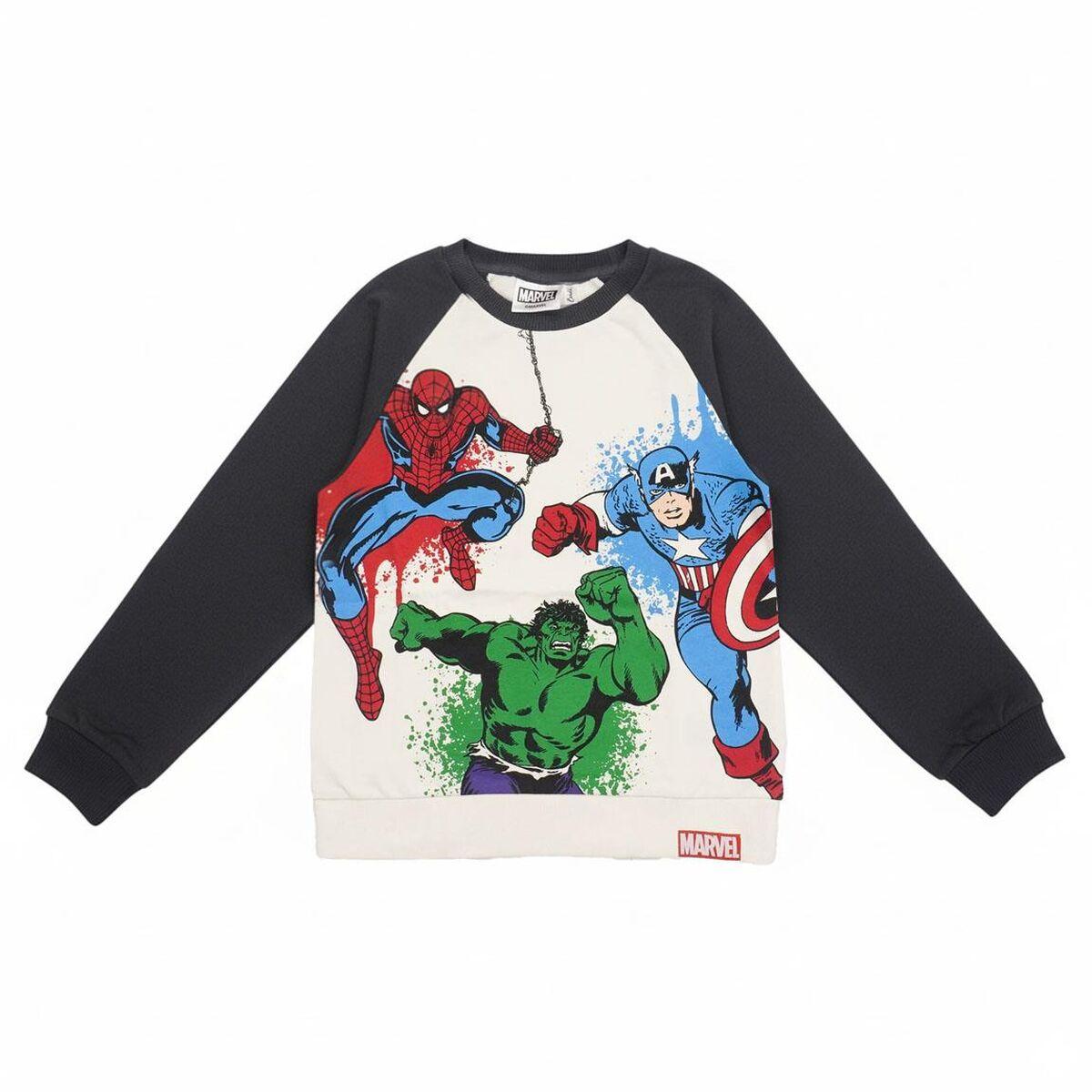 Sudadera Infantil The Avengers Beige