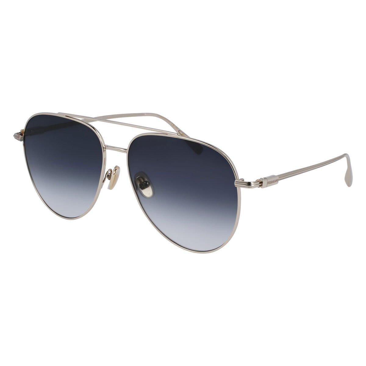 Gafas de Sol Hombre Salvatore Ferragamo Dorado Ø 61 mm