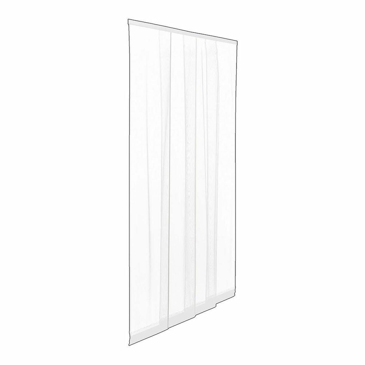 Mosquitera IRS Blanco 140 x 240 cm PVC Puertas Tiras (2 Unidades)