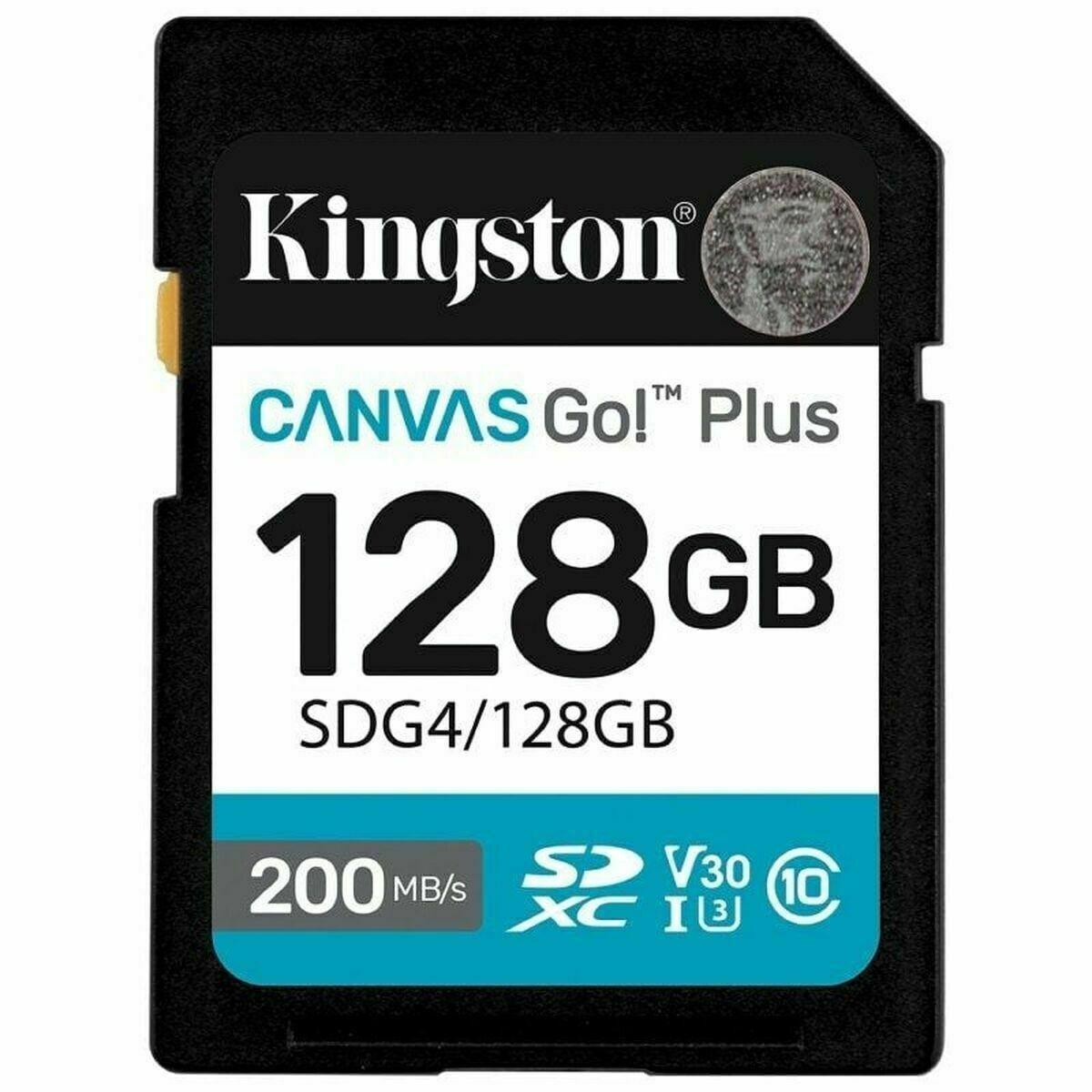 Tarjeta de Memoria Micro SD con Adaptador Kingston SDG4/128GB 128 GB