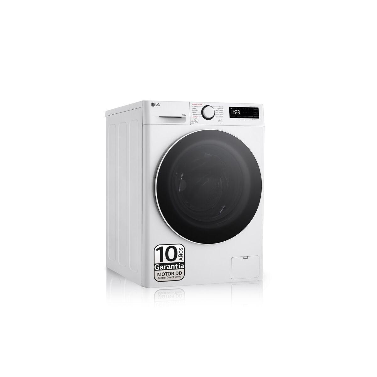 Lavadora Inteligente LG AI Direct Drive TurboWash 360 1400 rpm 60 cm 13 kg Vapor