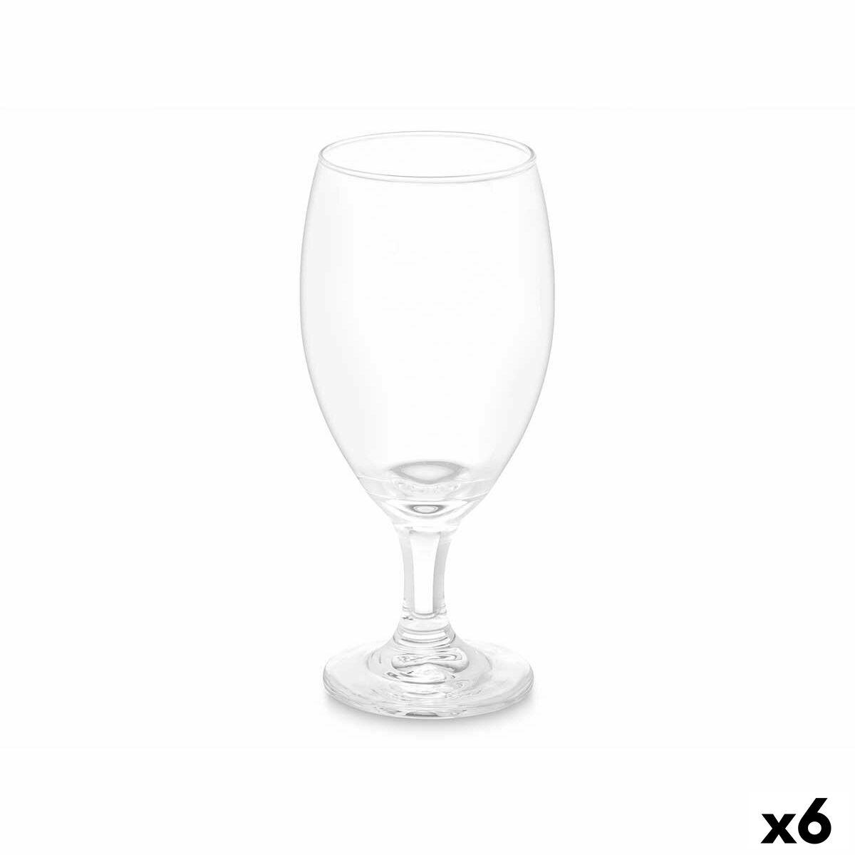 Copa Vivalto Transparente Vidrio 440 ml Cerveza (6 Unidades)