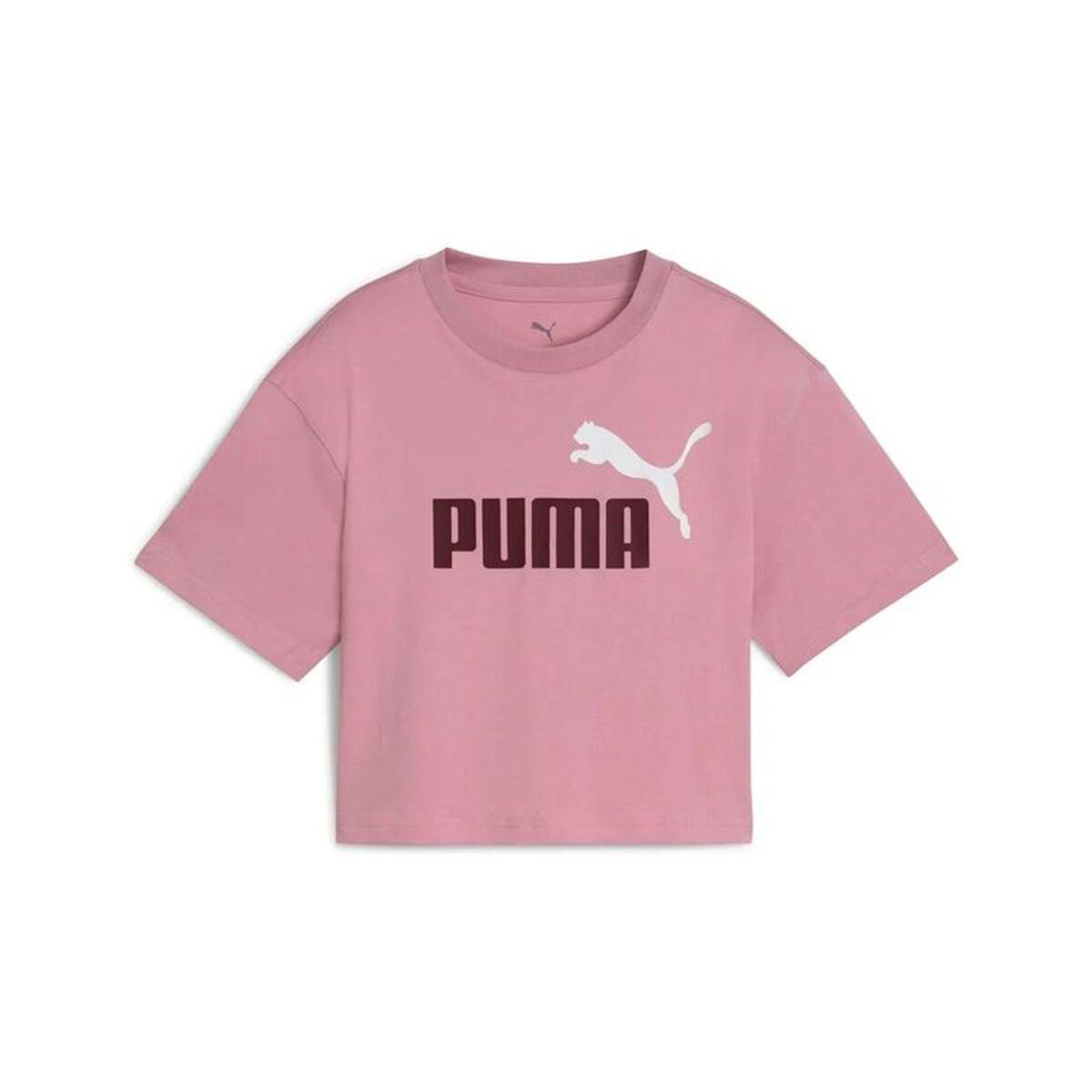 Camiseta de Manga Corta Infantil Puma Essentials 2 Color No. 1 Rosa