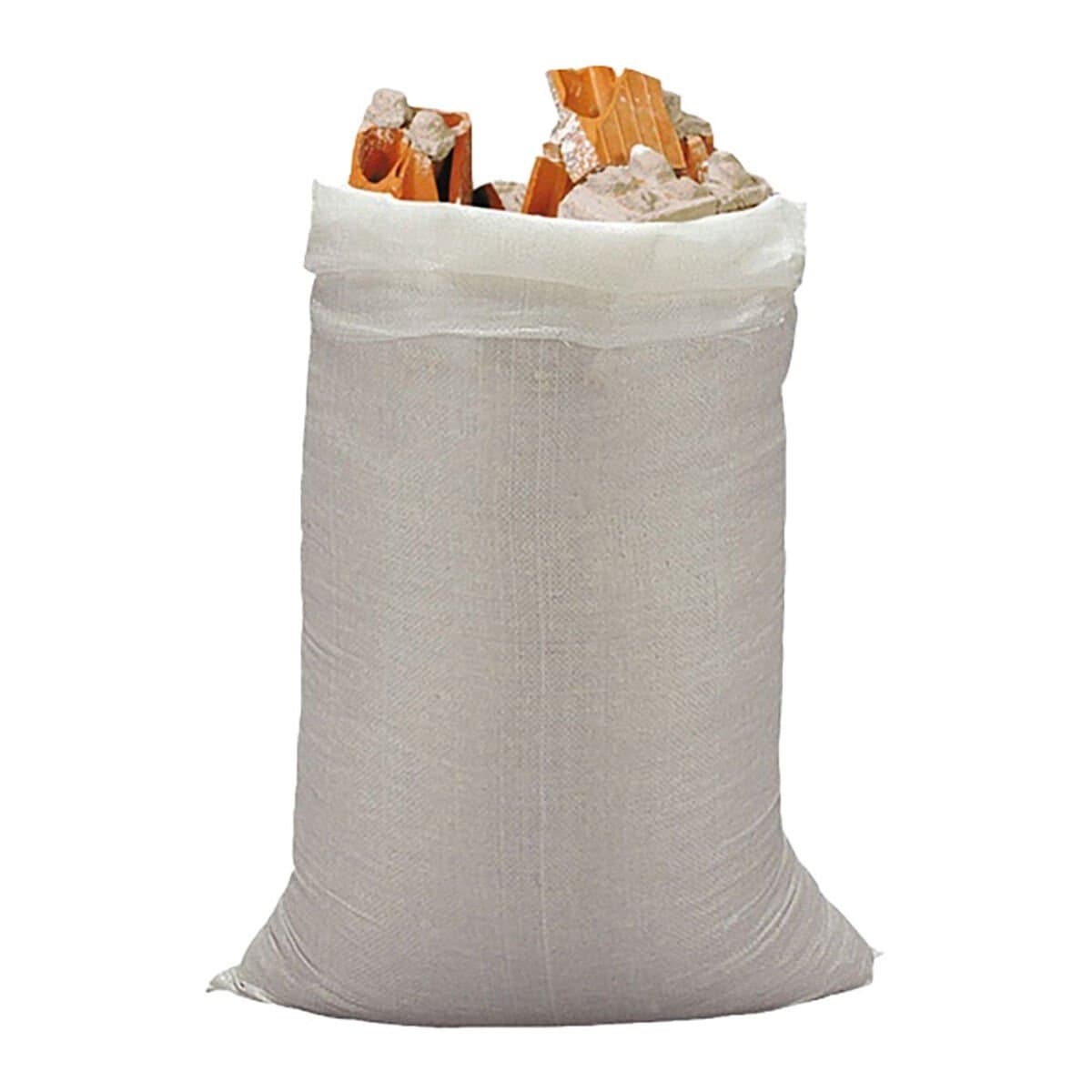 Saco de Escombros Seimark Blanco Rafia 60 x 100 cm (10 Unidades)