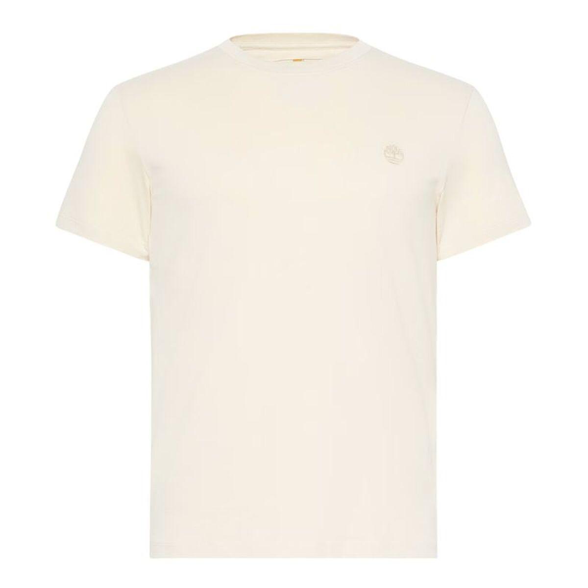 Camiseta de Manga Corta Hombre Timberland Dunstan River Beige